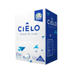 Cajas de agua Cielo 20 litros descartable