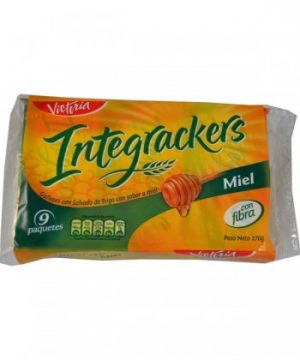 Galleta Integral con Miel x 9 pqt.