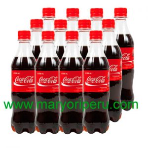 Coca Cola 500 ml x 12 botellas